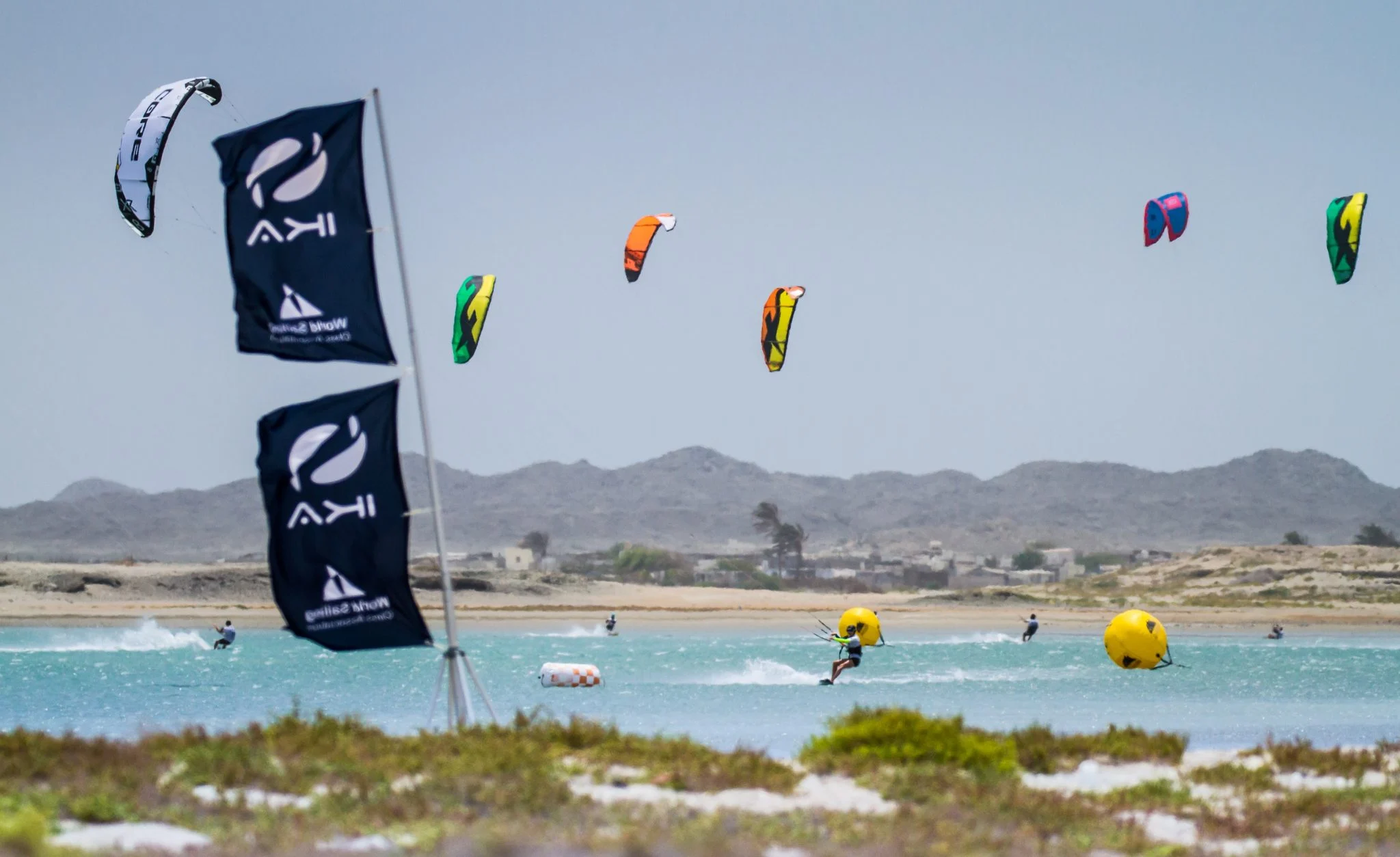Kite Surfing in Masirah Island